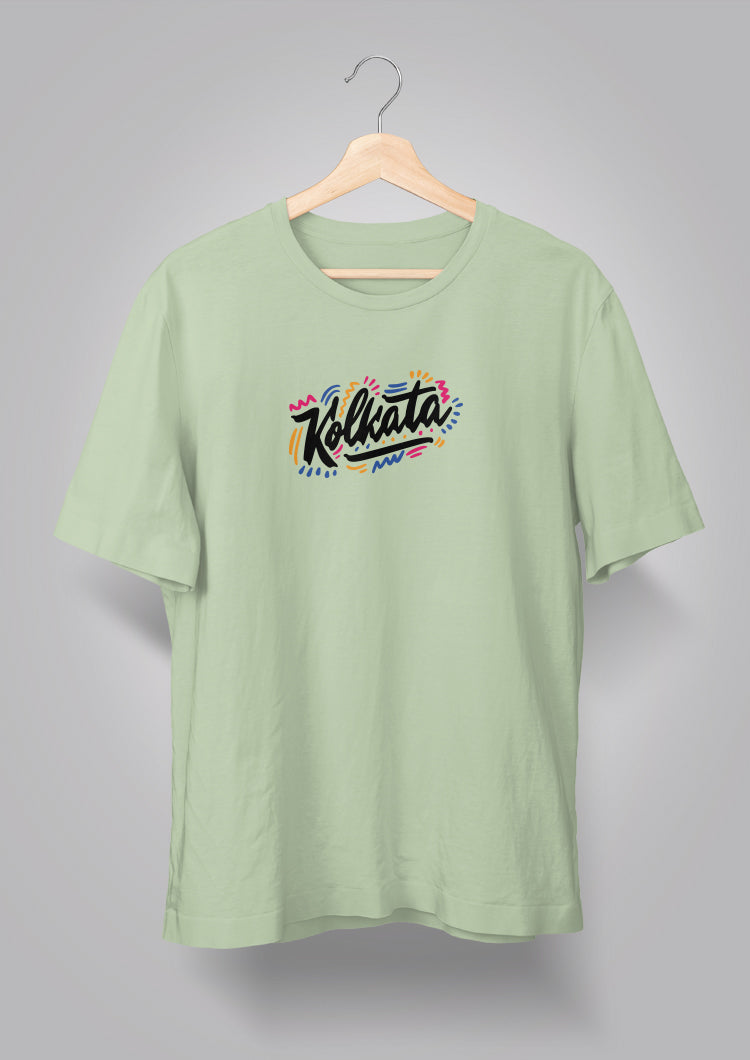 Kolkata Graffiti Unisex T-shirts