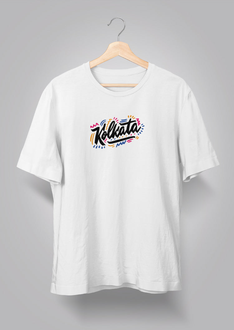 Kolkata Graffiti Unisex T-shirts