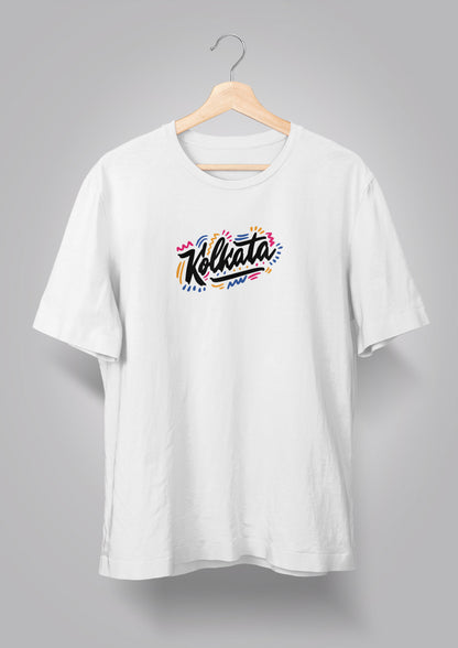 Kolkata Graffiti Unisex T-shirts