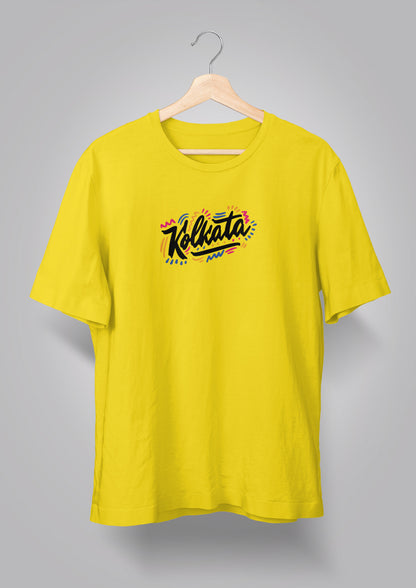 Kolkata Graffiti Unisex T-shirts