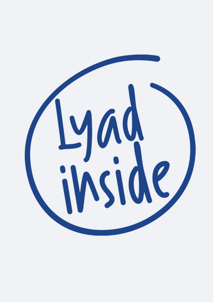 Lyad Inside White Unisex T-Shirts