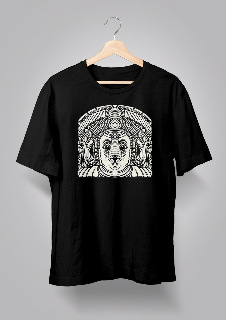 Ganesh Mask B/W Unisex