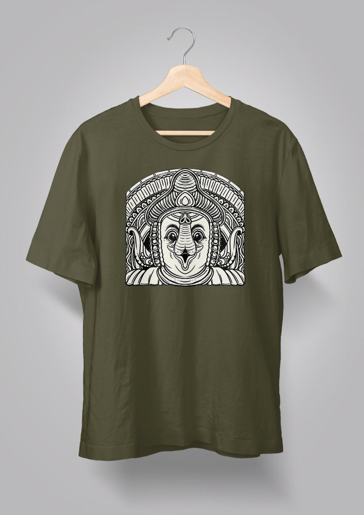 Ganesh Mask B/W Unisex