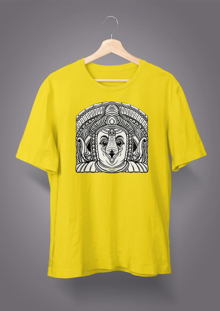 Ganesh Mask B/W Unisex