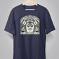 Shiva Mask B/W Unisex