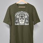 Shiva Mask B/W Unisex