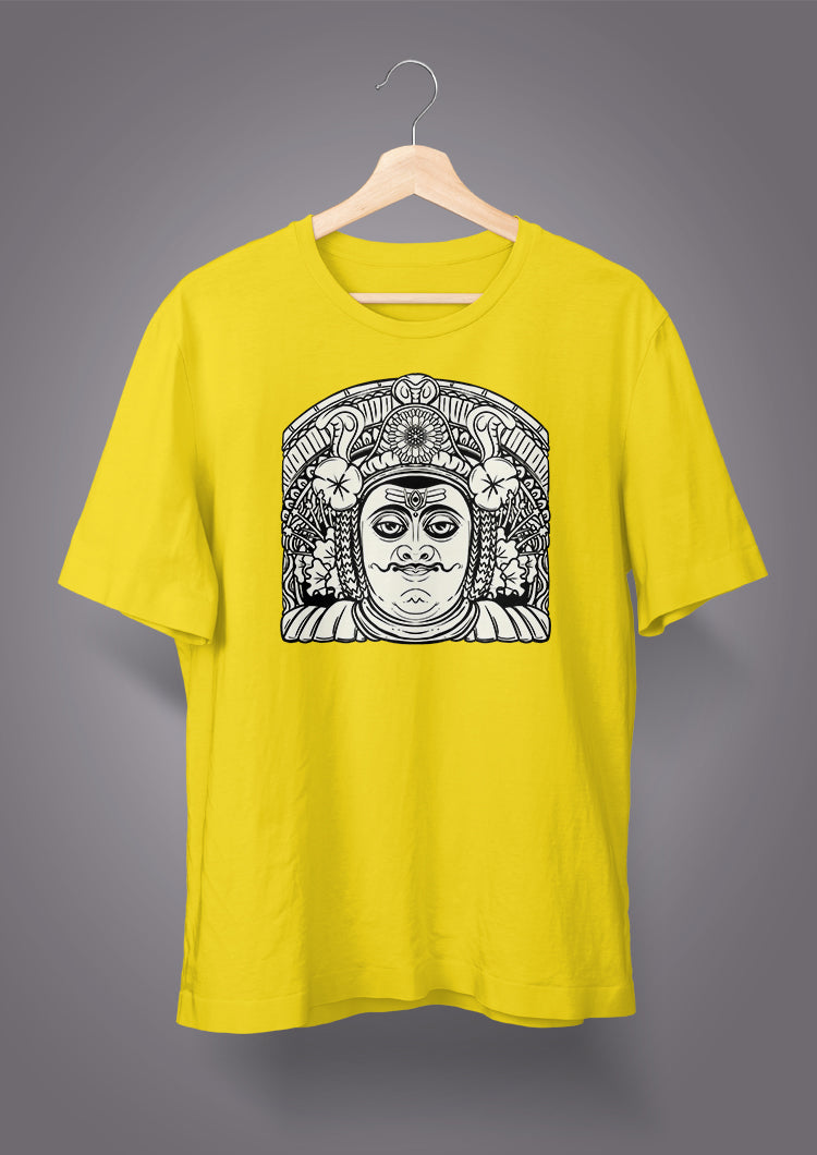 Shiva Mask B/W Unisex