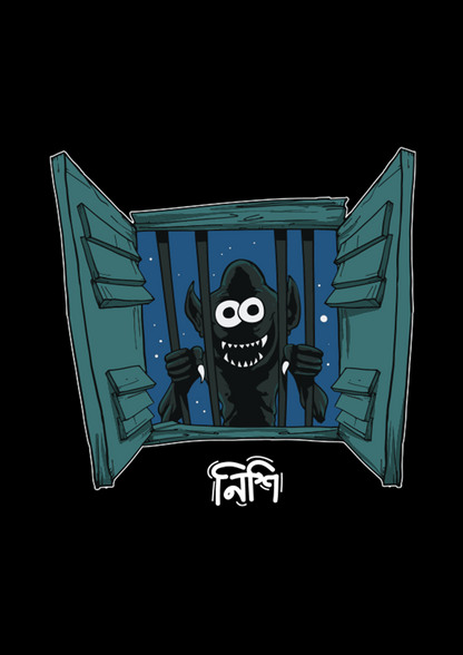 Nishi Black Unisex T-Shirt