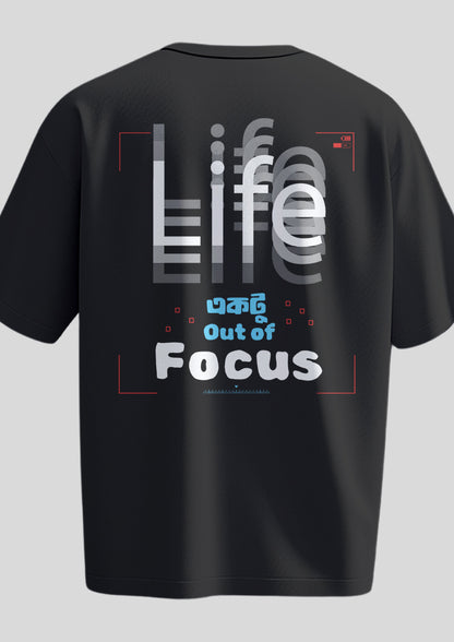 Life Ektu Out of Focus Oversized T-Shirt