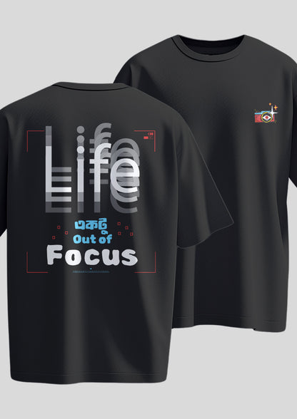 Life Ektu Out of Focus Oversized T-Shirt