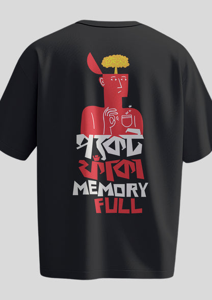 Pocket Phnaka Memory Full Oversized T-Shirt