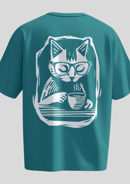 The Caffeine Cat Oversized