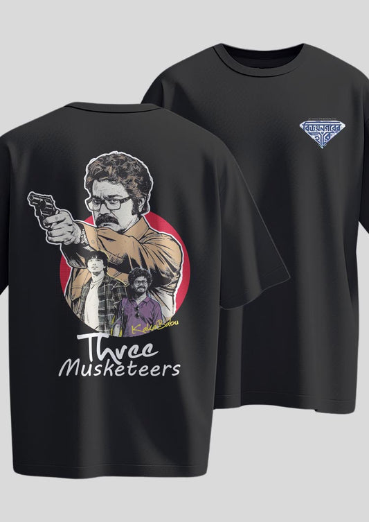 Three Musketeers Oversized T-shirts