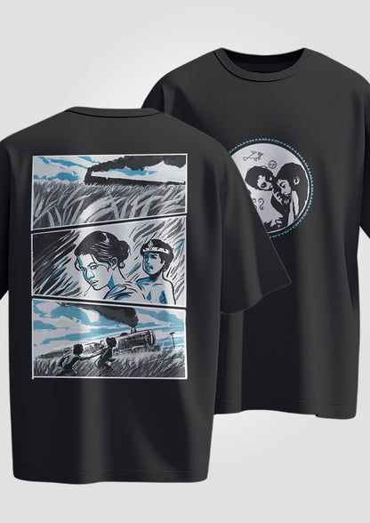 Pother Panchali Oversized T-Shirts