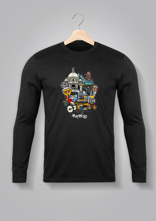 Amar Kolkata Full Sleeve T-shirts