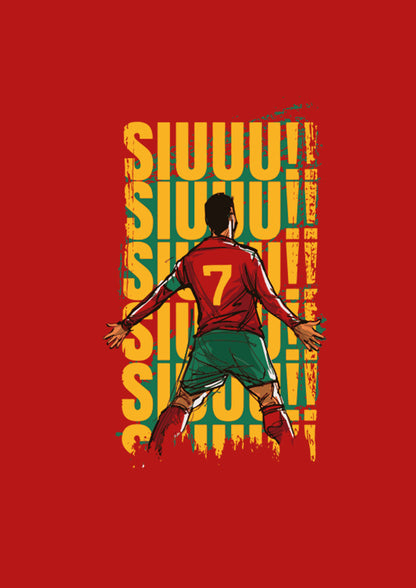 Ronaldo Red Unisex T-Shirt
