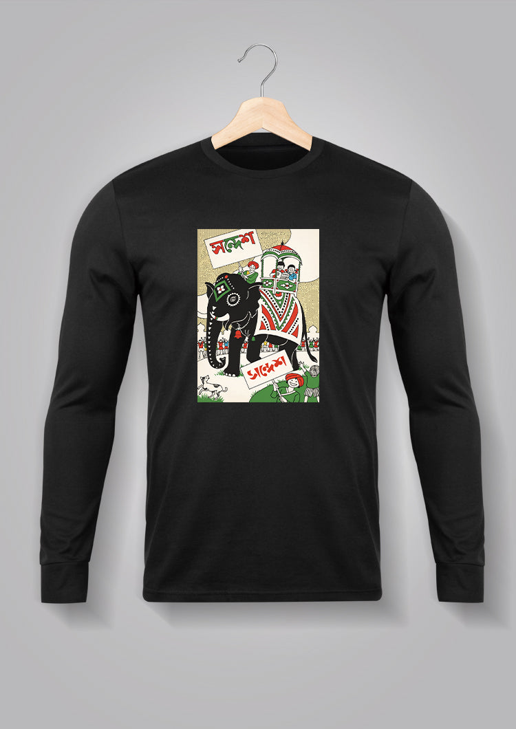 Sandesh Boishakh 1393 Full Sleeve T-shirt