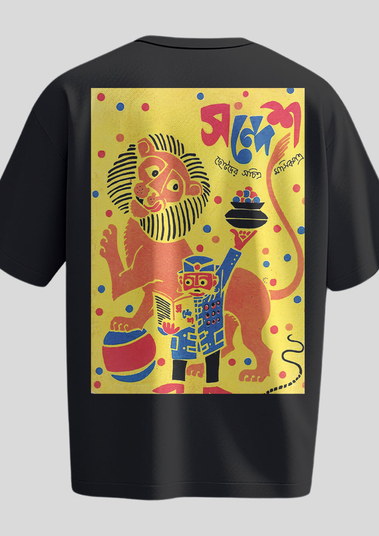 Sandesh Ashwin 1404 Oversized T-shirt