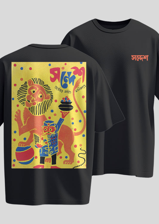 Sandesh Ashwin 1404 Oversized T-shirt