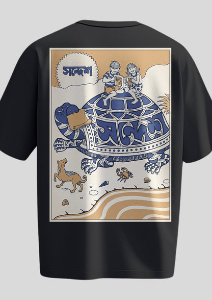 Sandesh Ashwin 1391 Oversized T-shirt