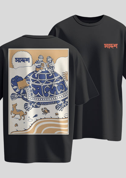 Sandesh Ashwin 1391 Oversized T-shirt