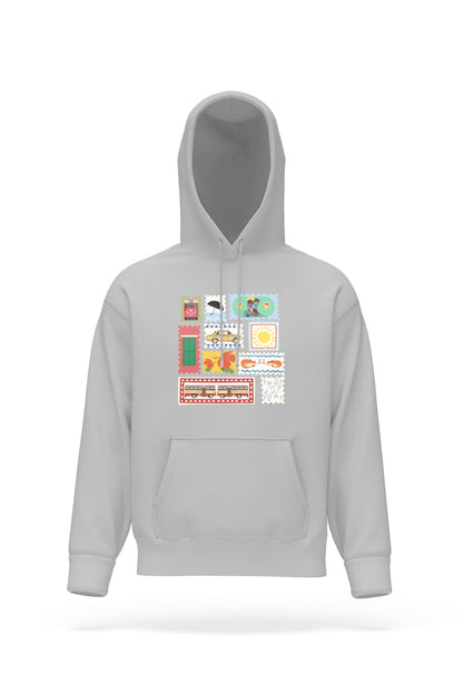 Kolkata Stamp Hoodie Unisex