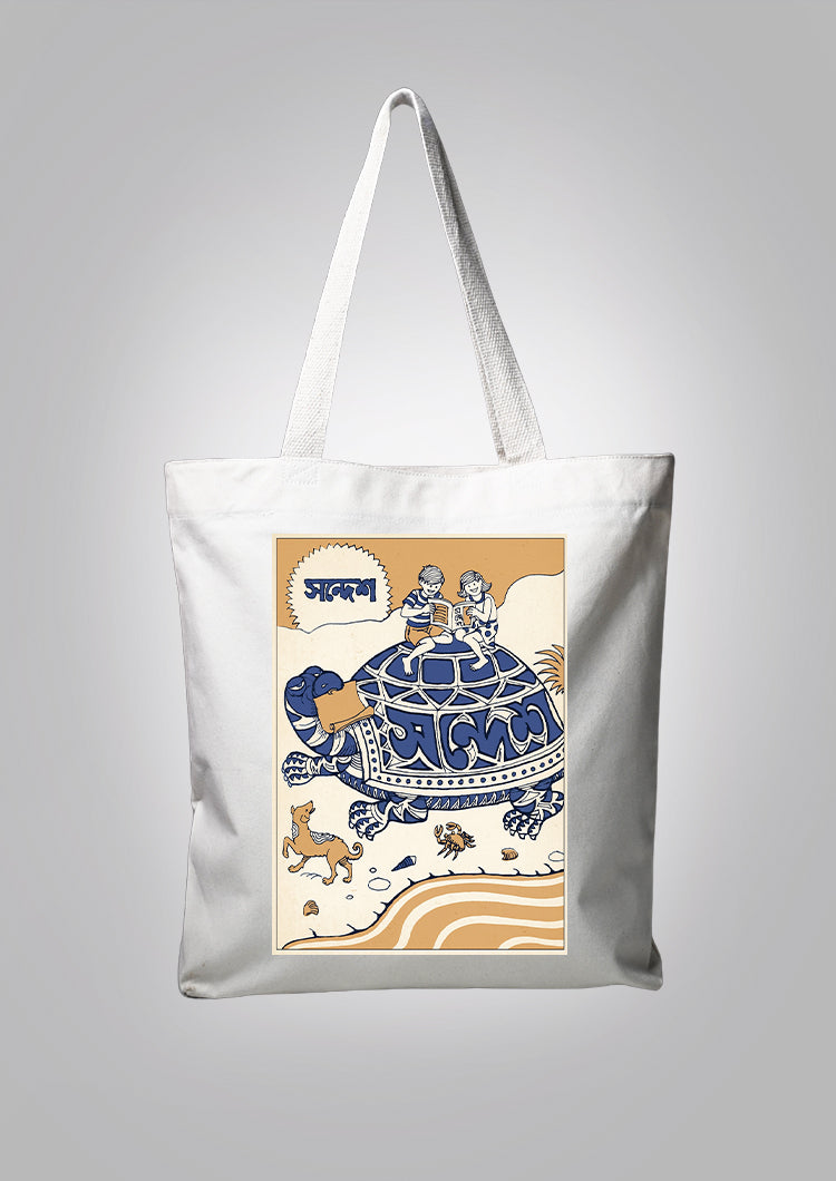 Sandesh Ashwin 1391  White Tote Bag