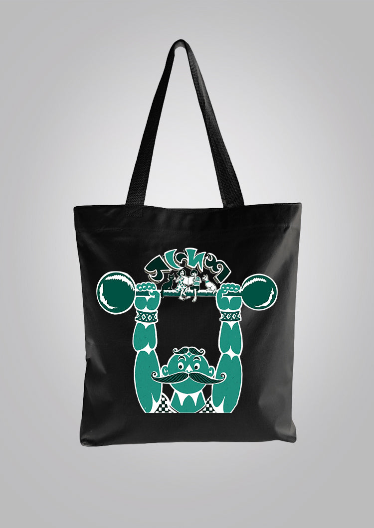 Sandesh Poush 1395 Black Tote Bag
