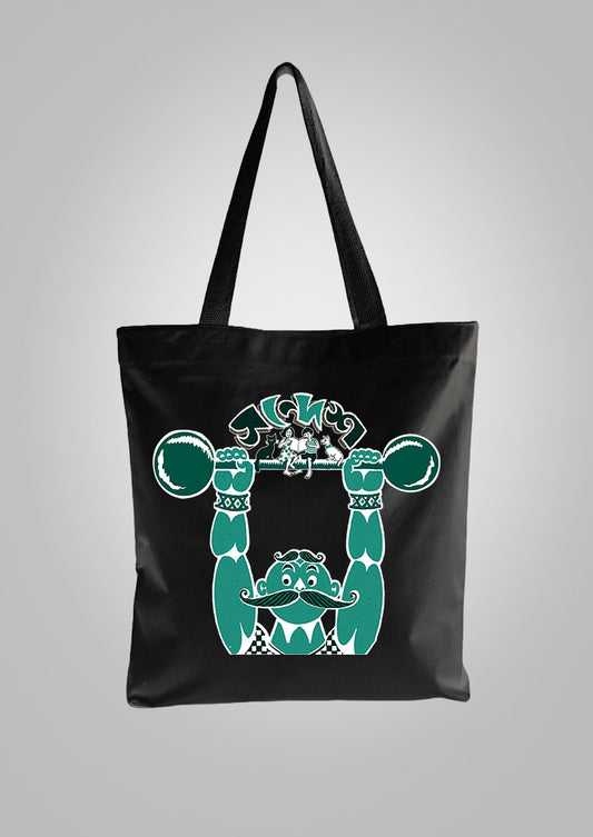 Sandesh Poush 1395 Black Tote Bag