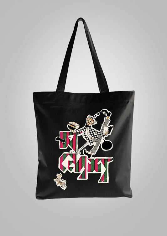 Sandesh Shrabon 1368 Black Tote Bag