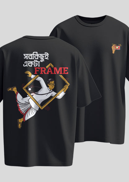 Sob Kichhui Ekta Frame Male Oversized T-Shirt