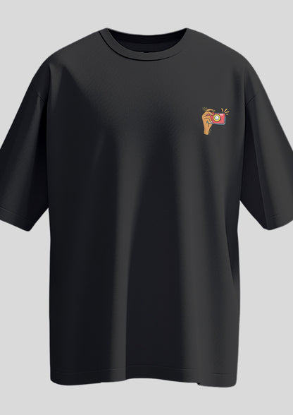 Sob Kichhui Ekta Frame Male Oversized T-Shirt