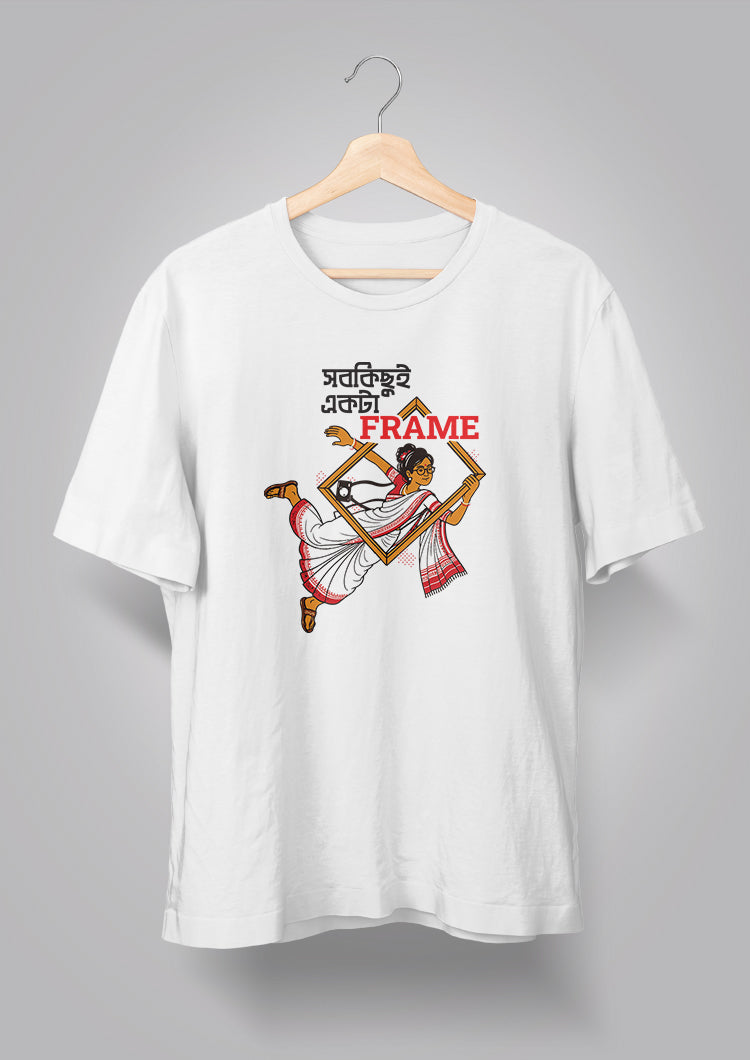 Sob Kichhui Ekta Frame Female T-shirt