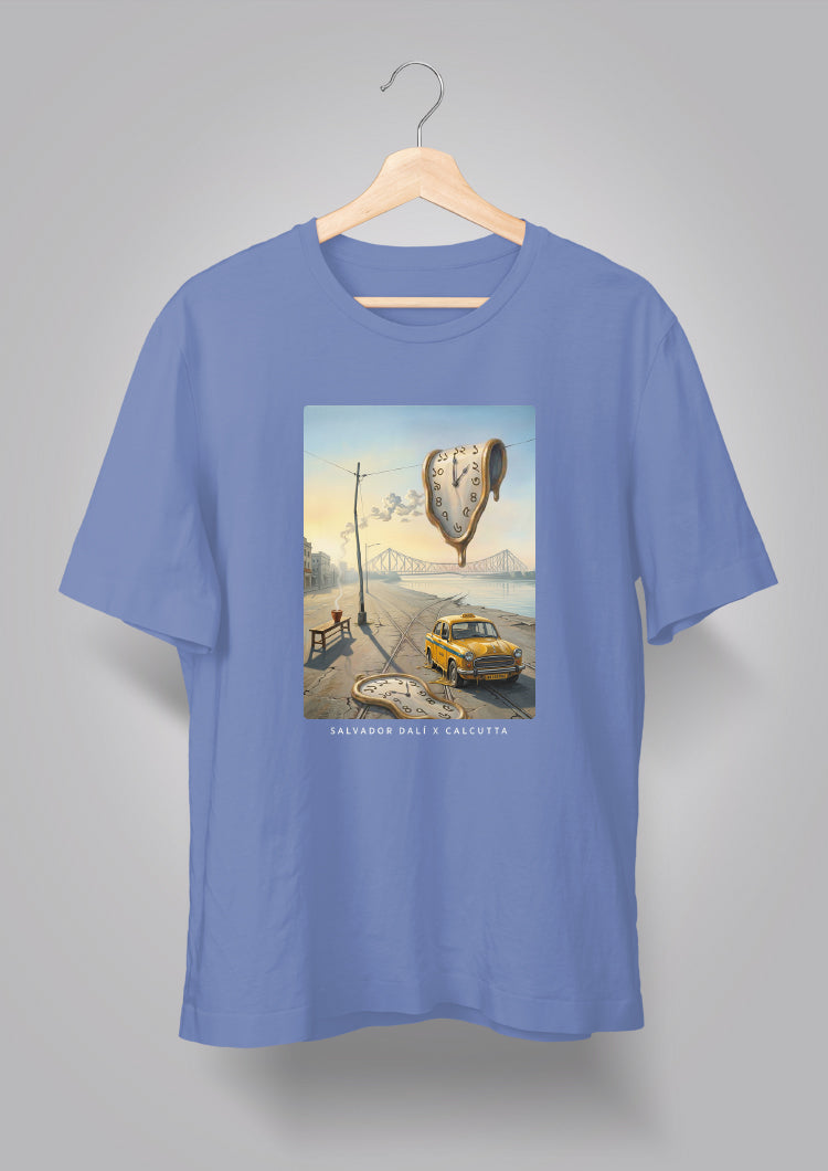 Dali X Yellow Blue Woven Dhuti