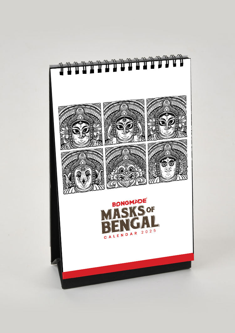 Masks Of Bengal Calendar 2025