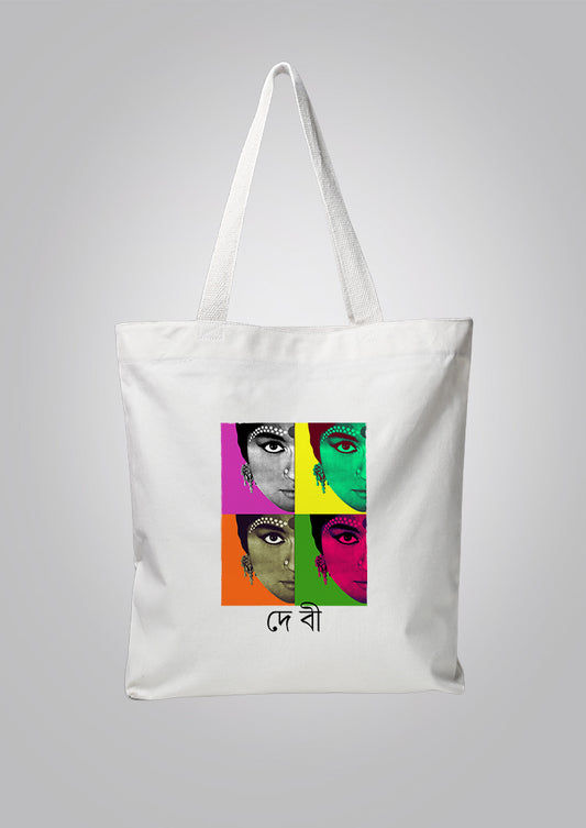 Debi White Tote Bag