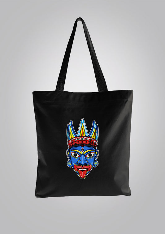 Gambhira Kali Black Tote Bag