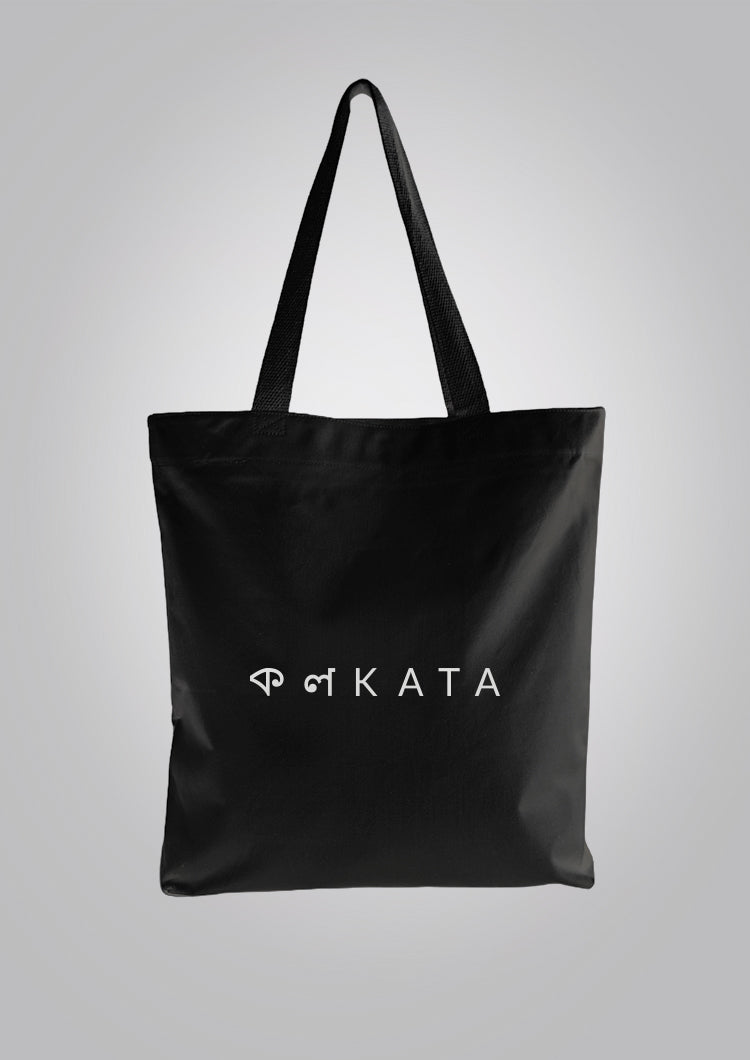 Kolkata Black Tote Bag