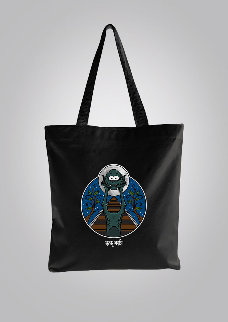 Skondokata Black Tote Bag