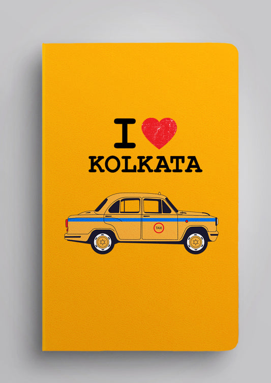 I Love Kolkata Yellow Taxi Diary