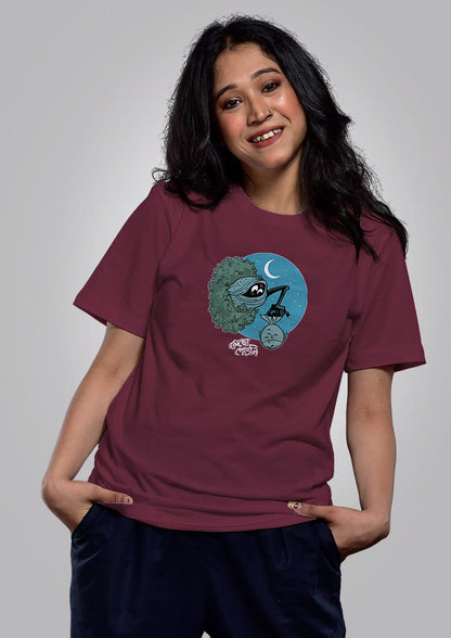 Mecho Petni Printed Women T-Shirts