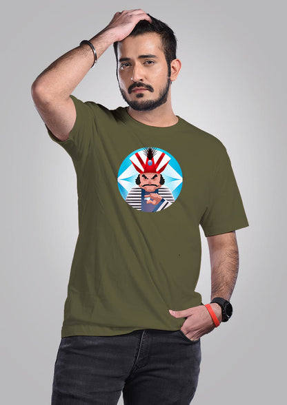 Hirak Printed T-Shirts For Men